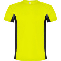 Fluor Yellow, schwarz